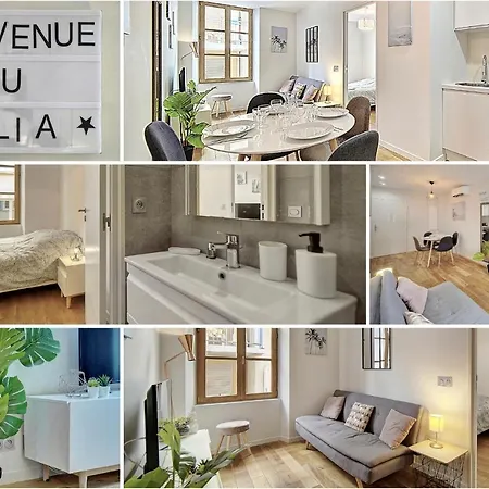 Dahlia - 200m Plage - 4min Palais - Verrière Côte D’azur Apartment Cannes